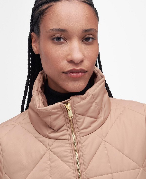 Barbour Stella Quilted Jacket Beige | BABO89294