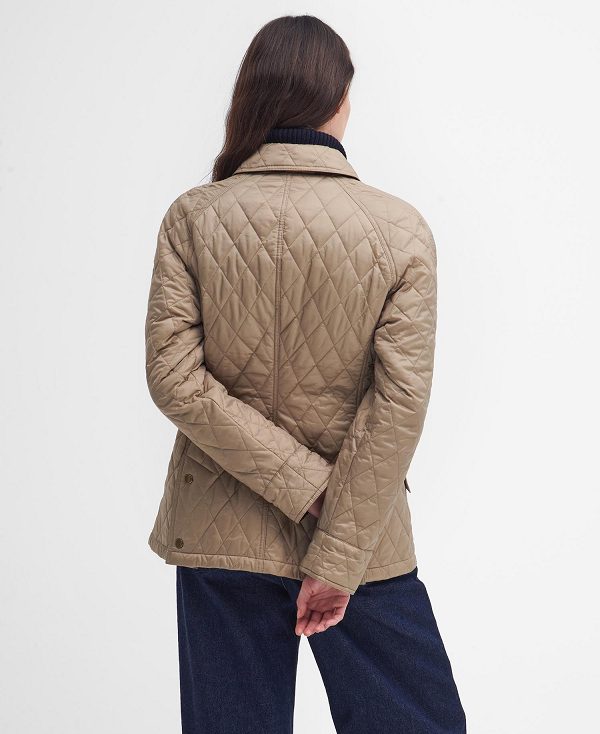 Barbour Summer Beadnell Quilted Jacket Brune | BABO89364