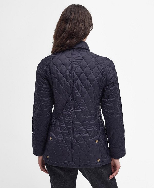 Barbour Summer Beadnell Quilted Jacket Mørkeblå | BABO89303