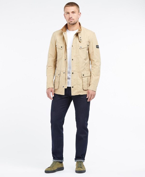 Barbour Summer Wash Duke Jacket Grøn | BABO87462