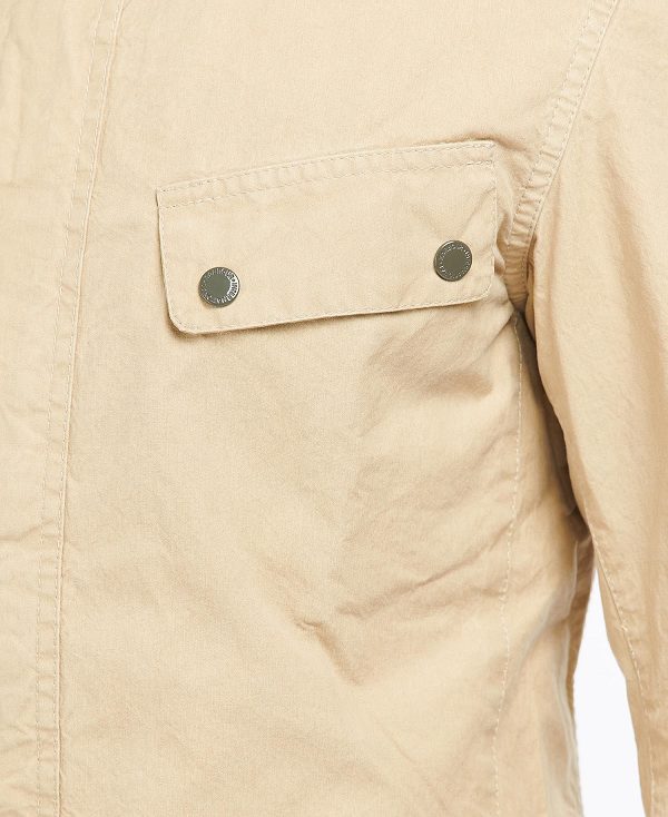 Barbour Summer Wash Duke Jacket Grøn | BABO87462