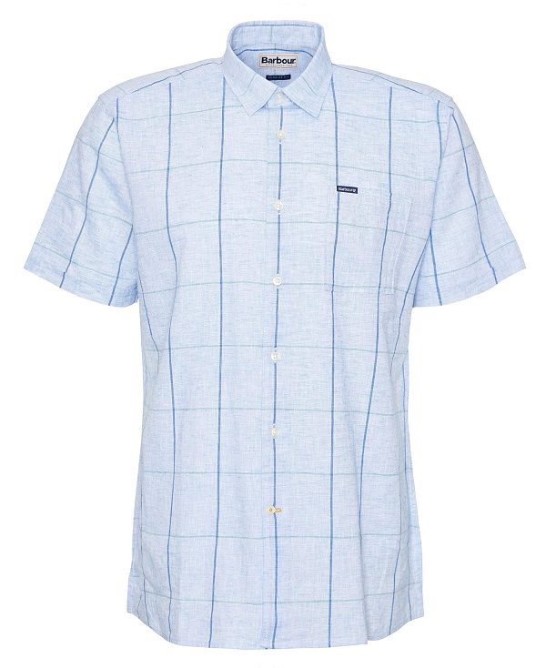 Barbour Swaledale Regular Shirt Blå | BABO87758