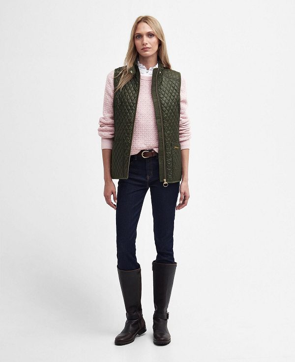 Barbour Swallow Gilet Olivengrøn | BABO89447