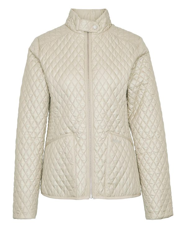 Barbour Swallow Quilted Jacket Lysebrune | BABO89297