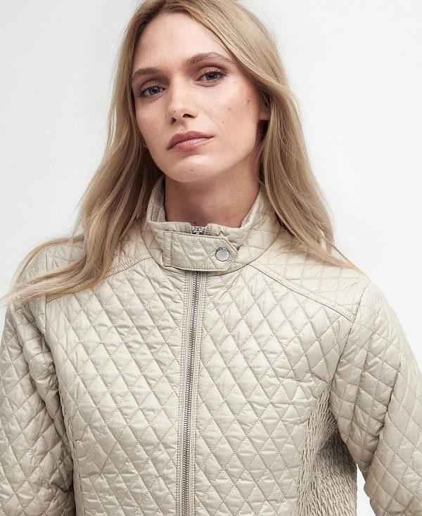 Barbour Swallow Quilted Jacket Lysebrune | BABO89297