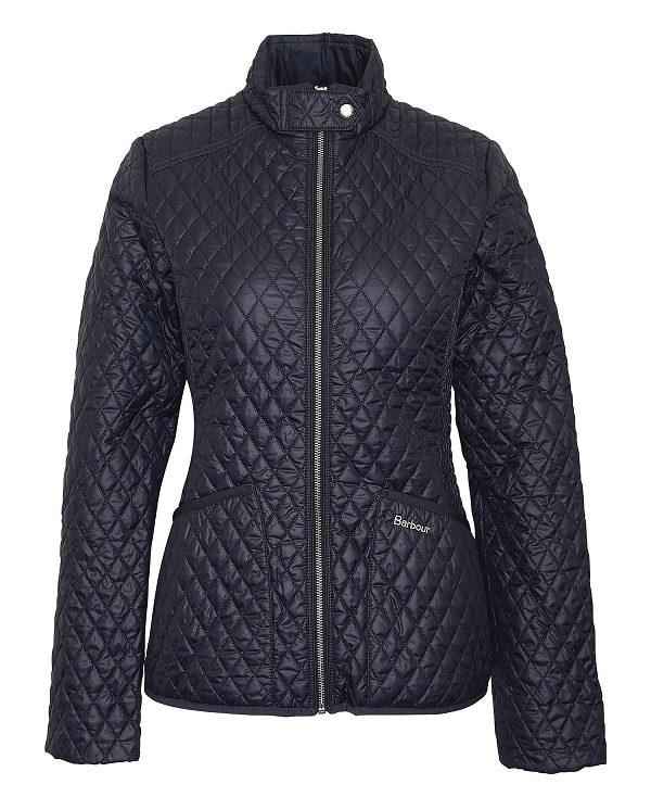 Barbour Swallow Quilted Jacket Mørkeblå | BABO89298