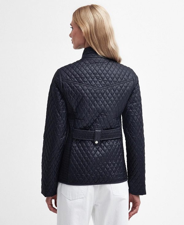 Barbour Swallow Quilted Jacket Mørkeblå | BABO89298