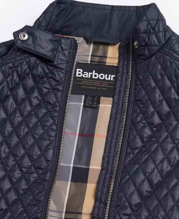 Barbour Swallow Quilted Jacket Mørkeblå | BABO89298