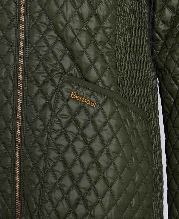 Barbour Swallow Quilted Jacket Olivengrøn | BABO89299