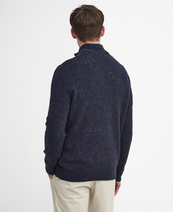 Barbour Tainsbury Half-zip Jumper Mørkeblå | BABO88632