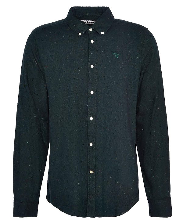 Barbour Tainsbury Tailored Long Sleeved Shirt Grøn | BABO87866