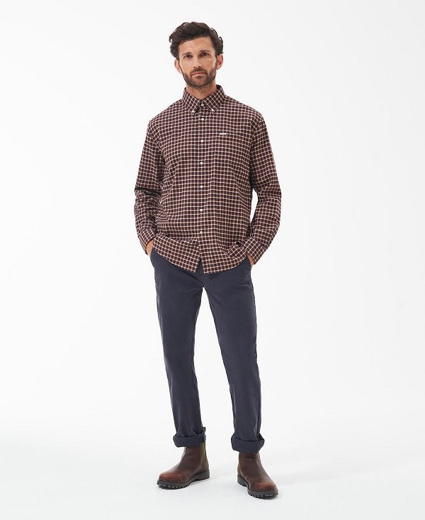 Barbour Tanlaw Regular Fit Shirt Rød | BABO87913