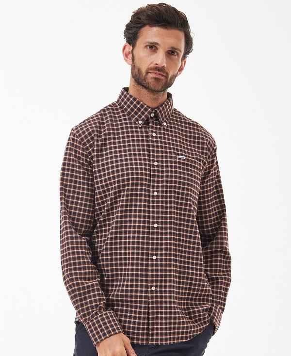 Barbour Tanlaw Regular Fit Shirt Rød | BABO87913