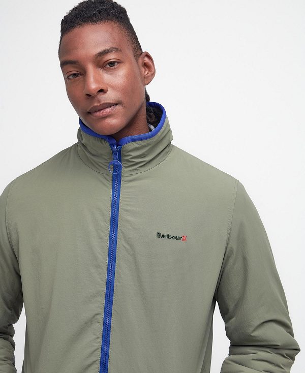 Barbour Tarn Reversible Fleece Olivengrøn | BABO88702