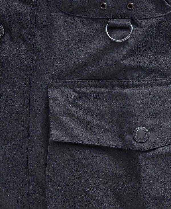 Barbour Tarn Utility Waxed Jacket Mørkeblå | BABO87195