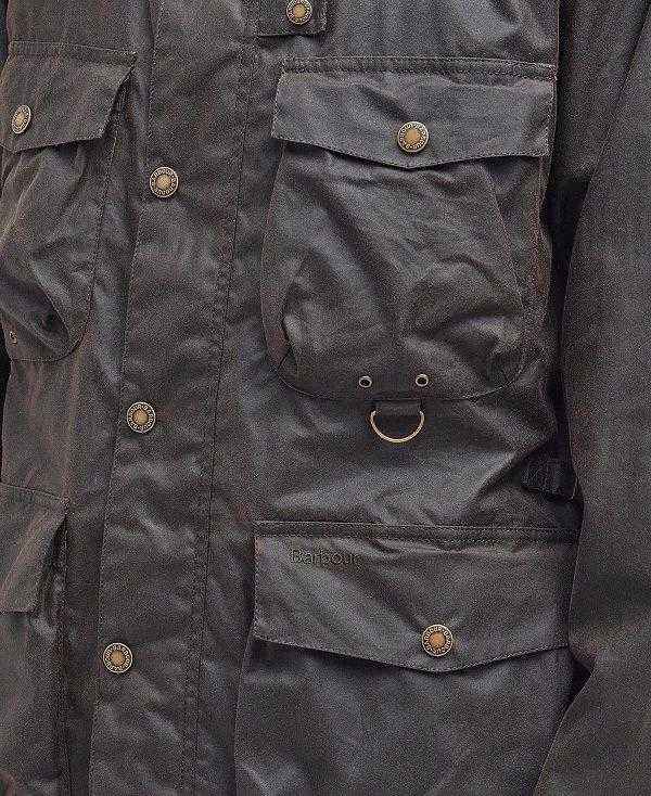 Barbour Tarn Utility Waxed Jacket Olivengrøn | BABO87200