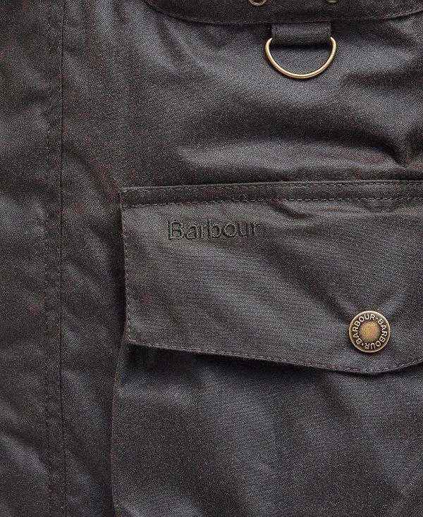 Barbour Tarn Utility Waxed Jacket Olivengrøn | BABO87200