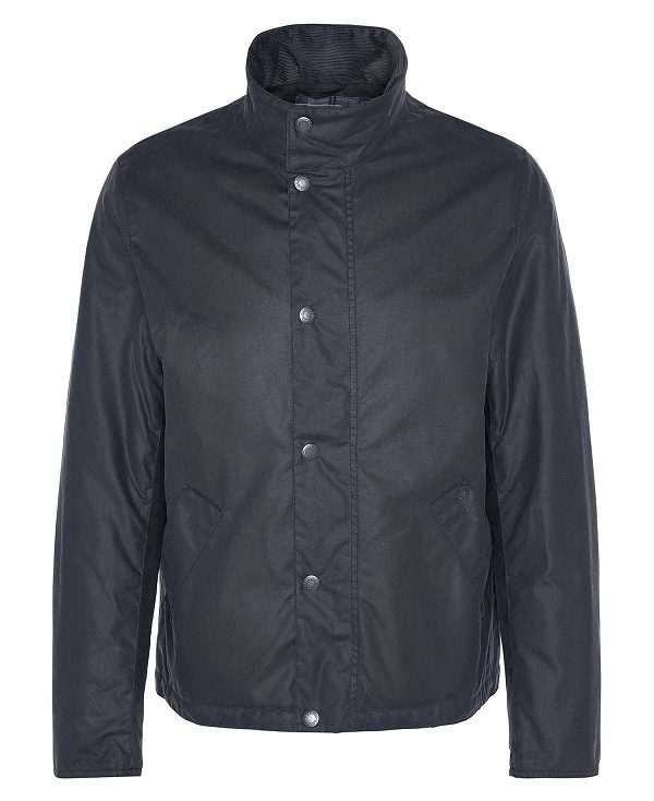 Barbour Tarnport Waxed Jacket Mørkeblå | BABO87247