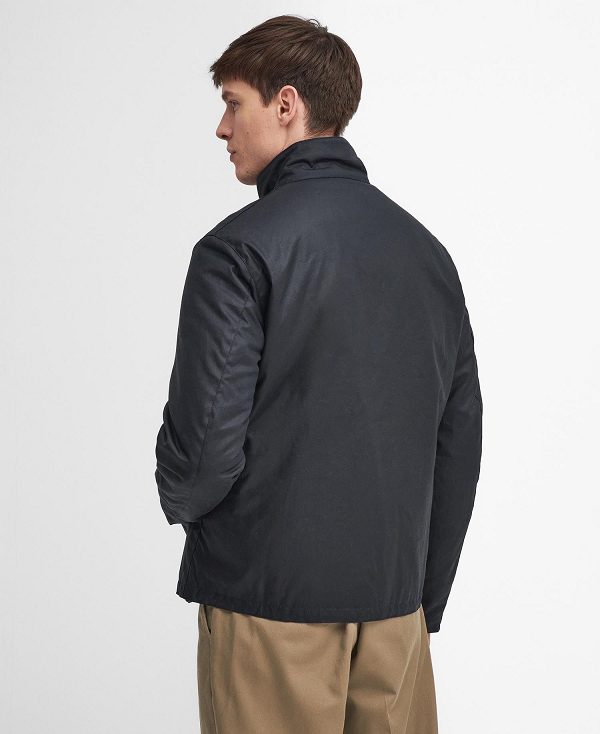 Barbour Tarnport Waxed Jacket Mørkeblå | BABO87247