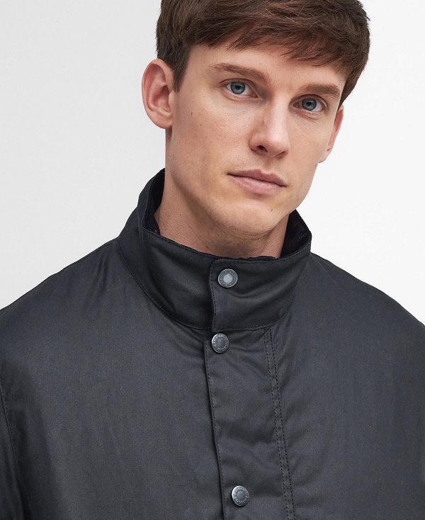 Barbour Tarnport Waxed Jacket Mørkeblå | BABO87247