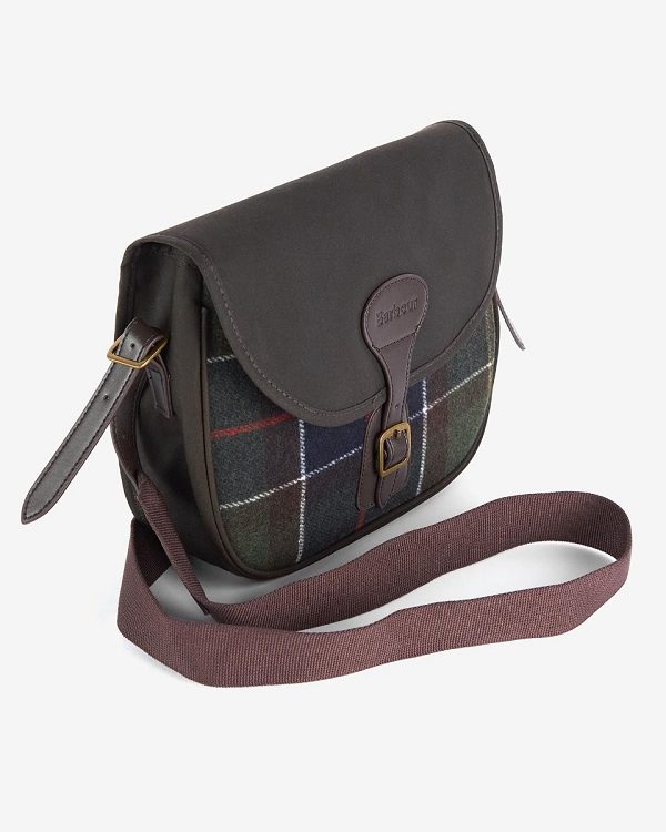 Barbour Tartan Crossbody Bag Tartan | BABO89983