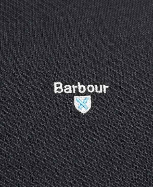 Barbour Tartan Pique Polo Shirt Blå | BABO88132