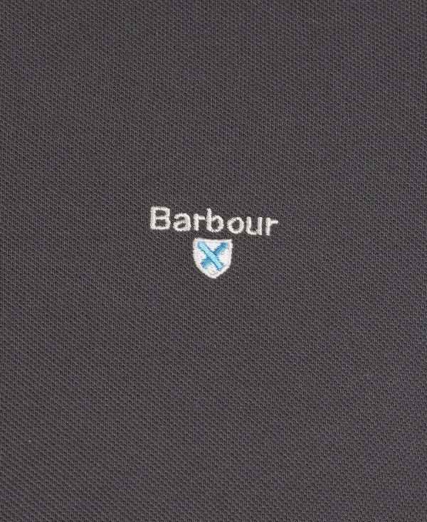 Barbour Tartan Pique Polo Shirt Dyb Blå | BABO88165