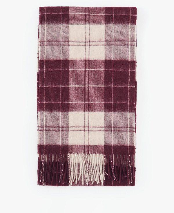 Barbour Tartan Scarf Brune | BABO90090