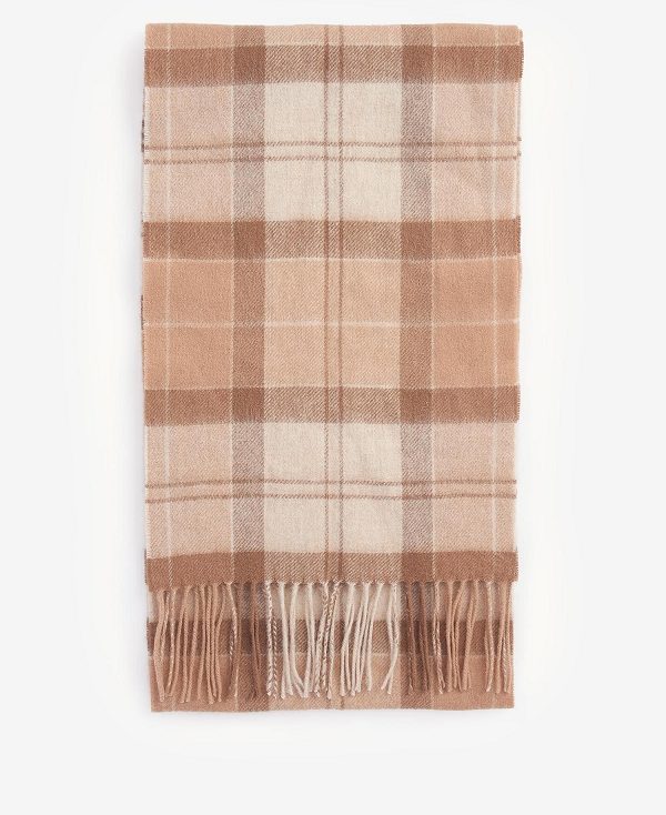 Barbour Tartan Scarf Brune | BABO90095