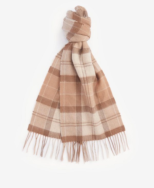 Barbour Tartan Scarf Brune | BABO90095