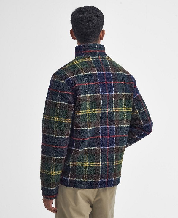 Barbour Tartan Sherpa Fleece Flerfarvede | BABO88735