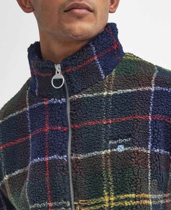 Barbour Tartan Sherpa Fleece Flerfarvede | BABO88735