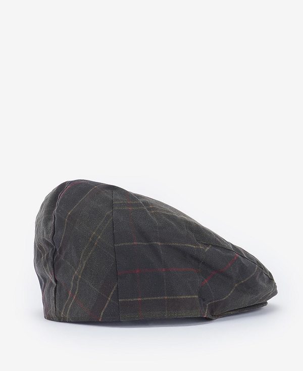 Barbour Tartan Wax Flat Cap Tartan | BABO89022