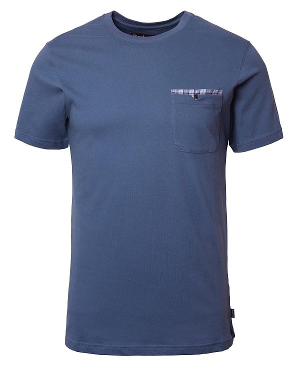 Barbour Tayside T-shirt Mørkeblå | BABO88323