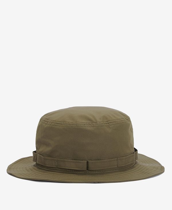 Barbour Teesdale Showerproof Bucket Hat Grøn | BABO88973