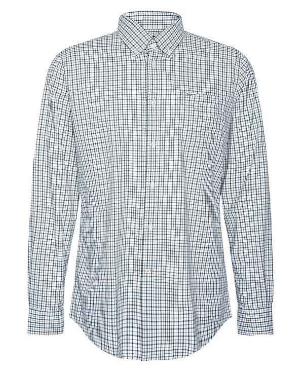 Barbour Teesdale Tailored Long-sleeved Shirt Grøn | BABO87725