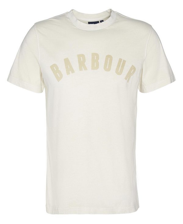 Barbour Terra Dye T-shirt Hvide | BABO88339