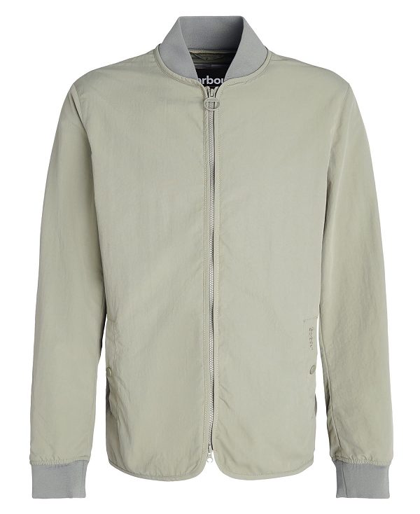 Barbour Tirrel Bomber Jacket Hvide | BABO87482