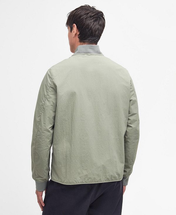 Barbour Tirrel Bomber Jacket Hvide | BABO87482