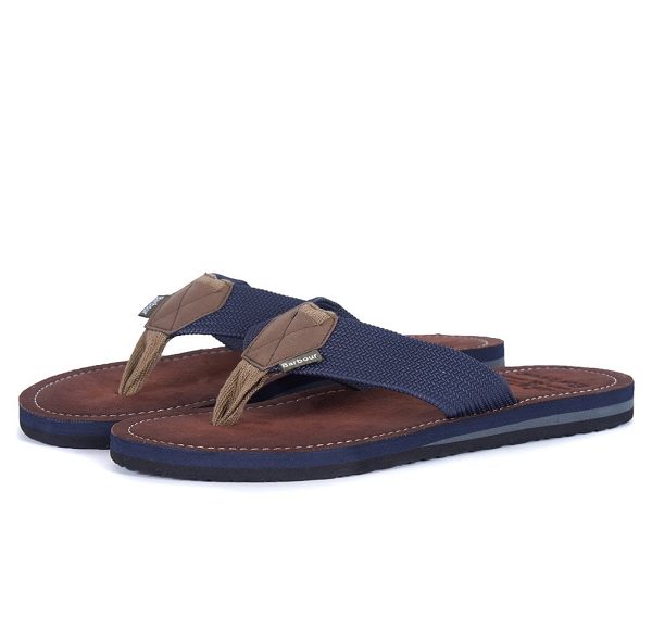 Barbour Toeman Beach Sandal Mørkeblå | BABO88883