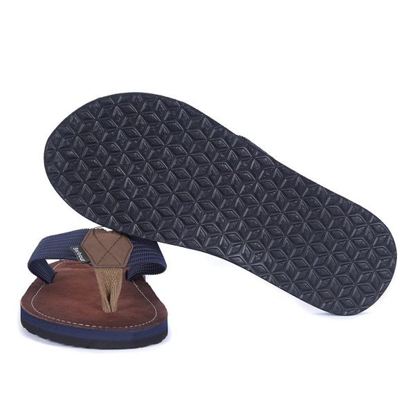 Barbour Toeman Beach Sandal Mørkeblå | BABO88883