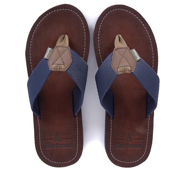 Barbour Toeman Beach Sandal Mørkeblå | BABO88883