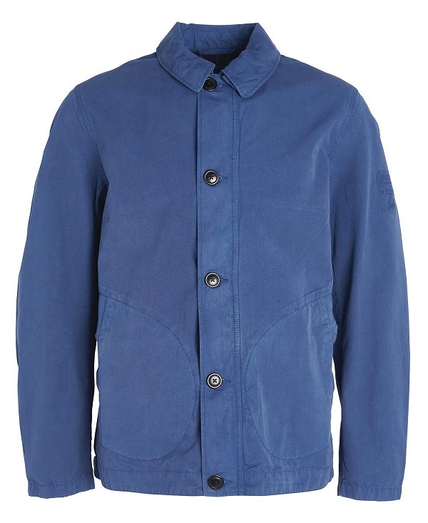 Barbour Torbay Deck Casual Jacket Dyb Blå | BABO87475