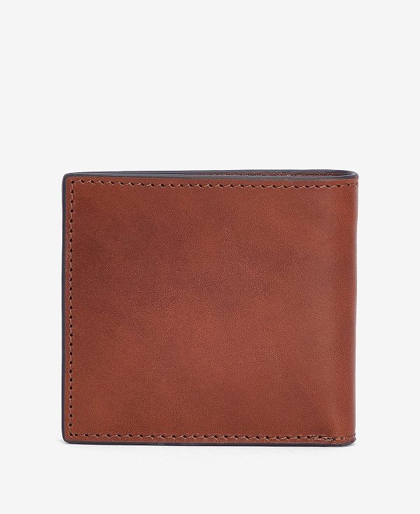 Barbour Torridon Leather Wallet Brune | BABO89169