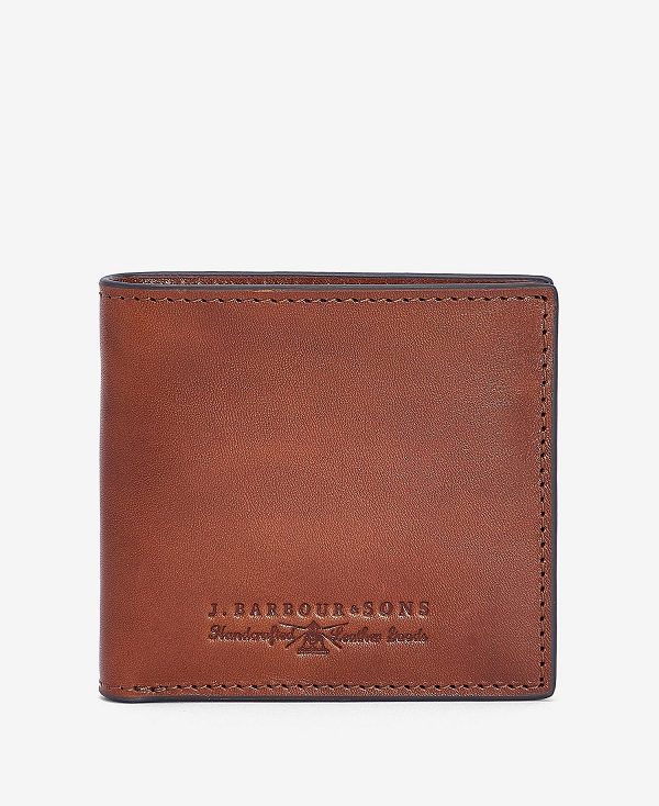 Barbour Torridon Leather Wallet Brune | BABO89169