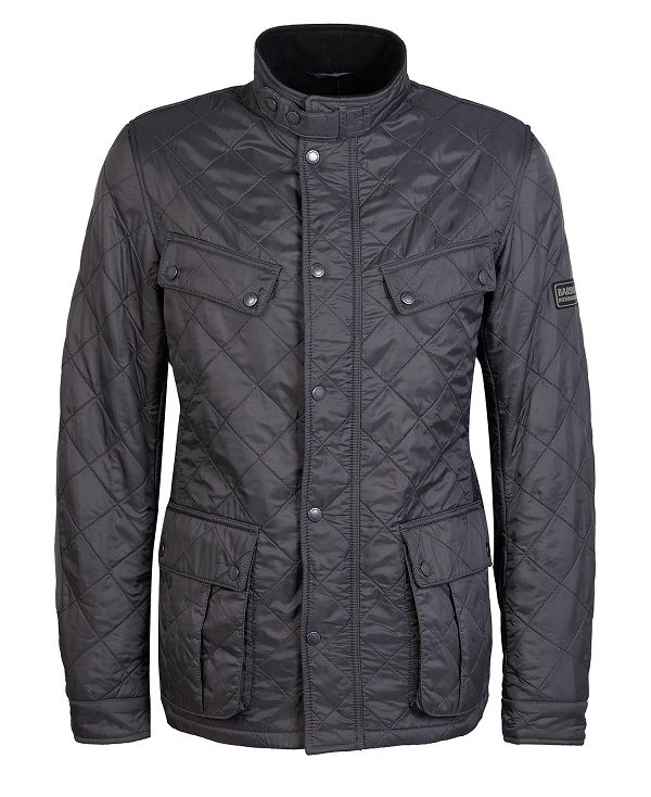 Barbour Tourer Ariel Polar Quilted Jacket Grå | BABO87294