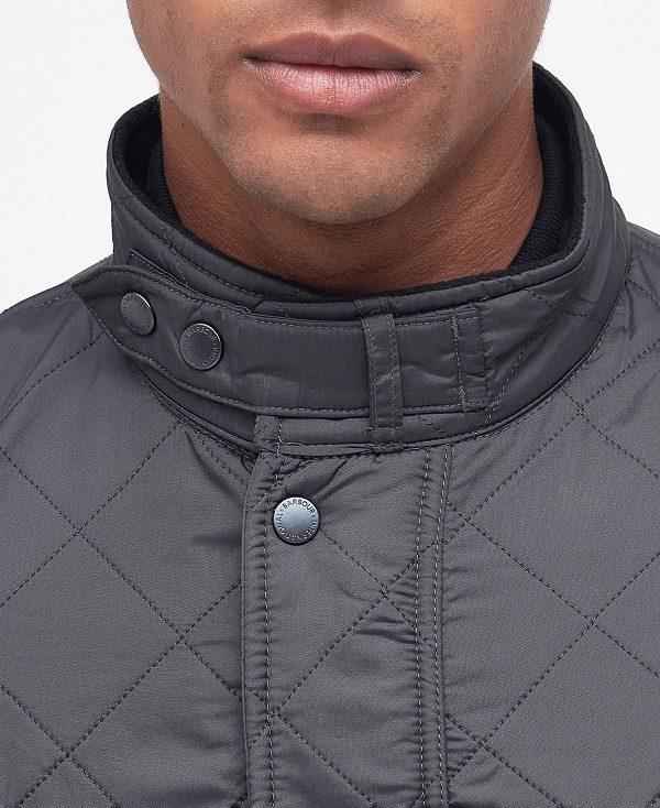 Barbour Tourer Ariel Polar Quilted Jacket Grå | BABO87294