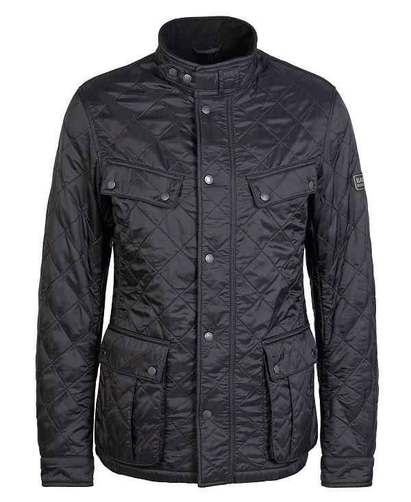 Barbour Tourer Ariel Polar Quilted Jacket Sort | BABO87303