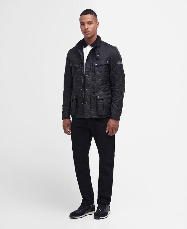 Barbour Tourer Ariel Polar Quilted Jacket Sort | BABO87303