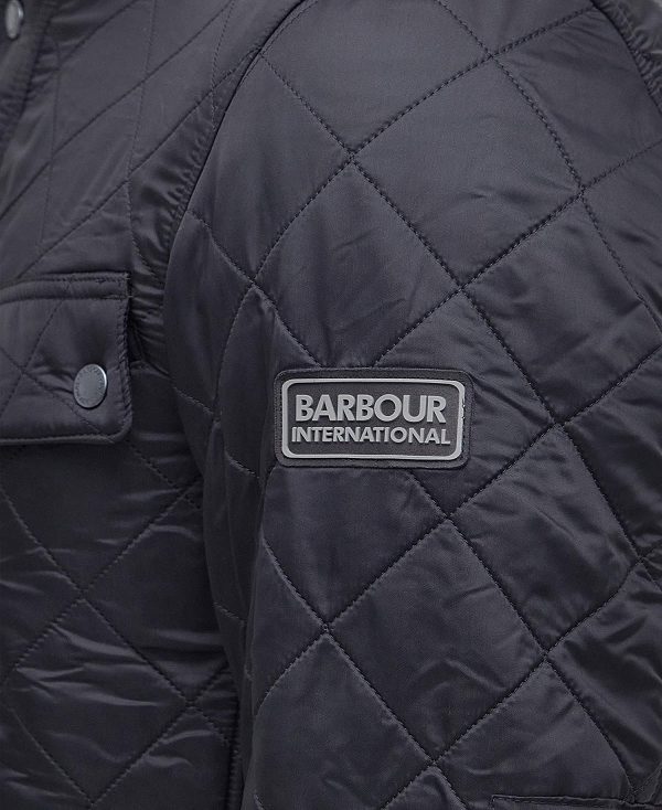 Barbour Tourer Ariel Polar Quilted Jacket Sort | BABO87303